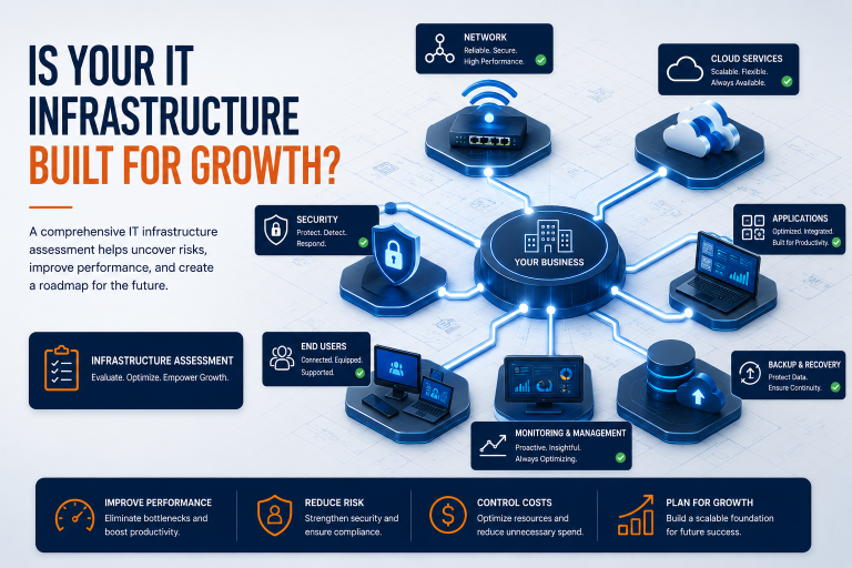 IT infrastructure assessment Utah businesses use to improve technology performance